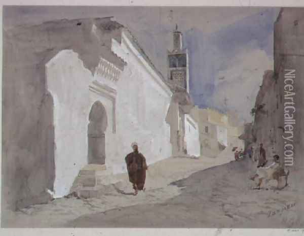 Tangiers (3) Oil Painting - Hercules Brabazon Brabazon