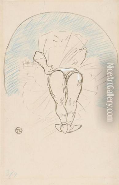 Footitt En Danseuse Oil Painting - Henri De Toulouse-Lautrec