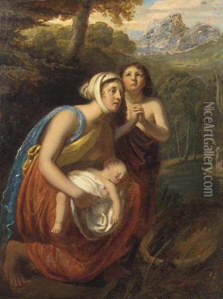 The Finding Of Moses Oil Painting - William Etty