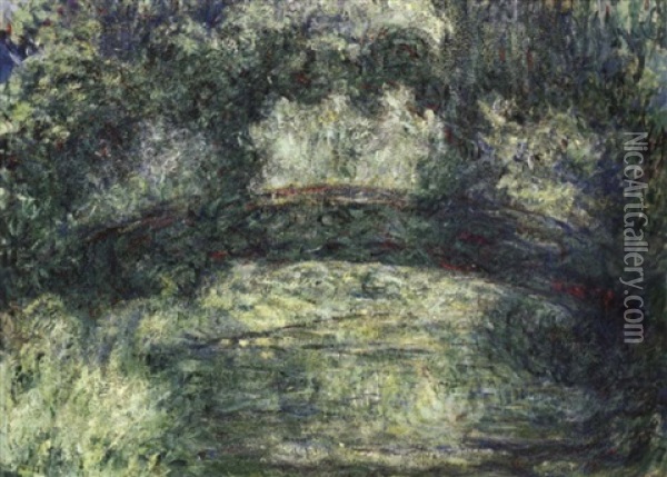 Le Pont Japonais Oil Painting - Claude Monet