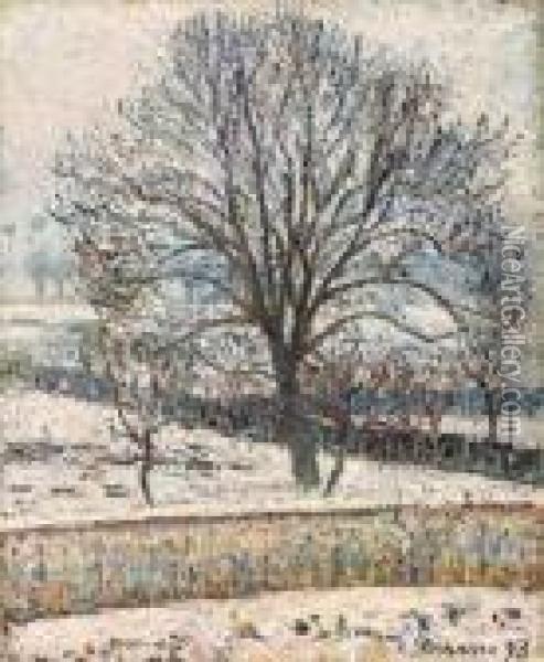 Le Dgel, Eragny Oil Painting - Camille Pissarro