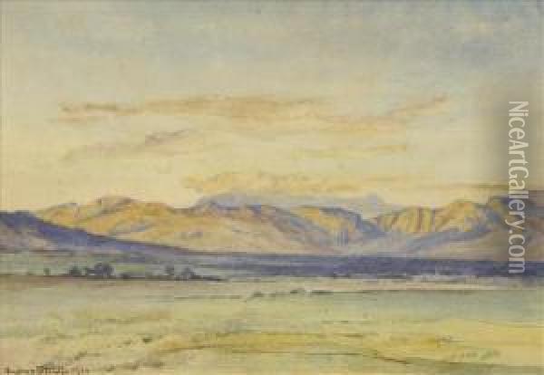 Matsumoto Oil Painting - Herbert Hughes Stanton