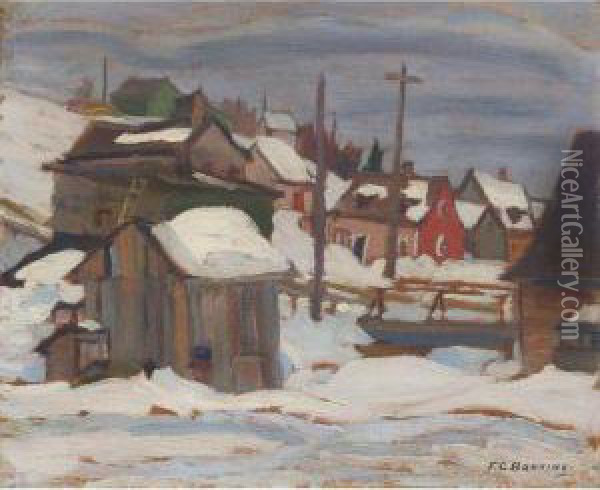 St. Tite Des Caps, Quebec Oil Painting - Frederick Grant Banting