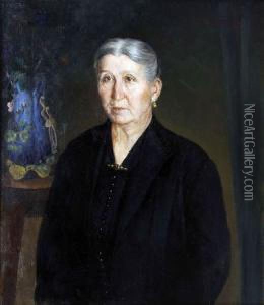 A Portrait Oil Painting - Ivan Markvichka