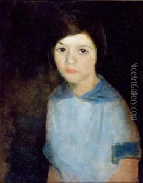 The Italian Girl Oil Painting - Charles Webster Hawthorne