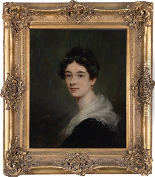 Miss Stevens, Countess Of Essex Oil Painting - Sir Martin Archer Shee