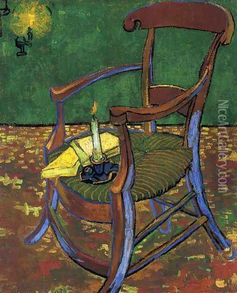 Gauguin's Chair Oil Painting - Vincent Van Gogh