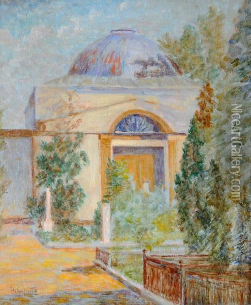Scorcio Di Moschea Oil Painting - Ulisse Caputo