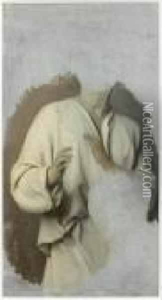 Etude De Jeune Homme Oil Painting - Jean Auguste Dominique Ingres