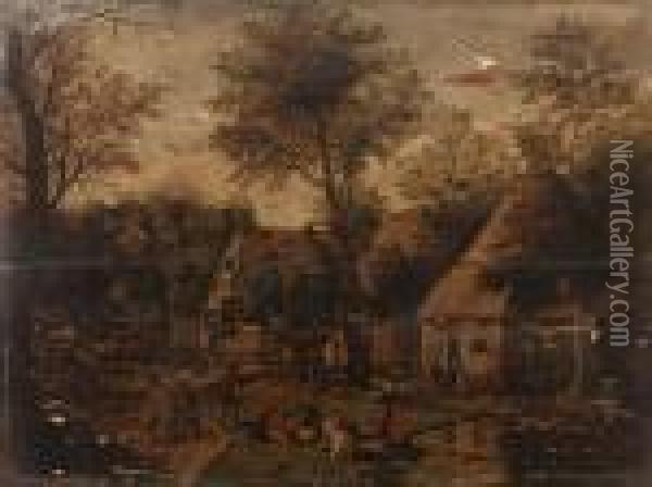 Breughel Ii, P Oil Painting - Pieter The Younger Brueghel