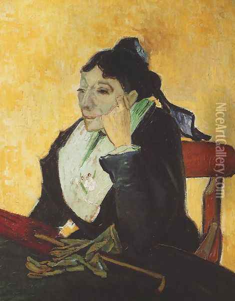 Woman of Arles Oil Painting - Vincent Van Gogh