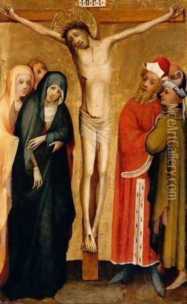 The Crucifixion Oil Painting - German Unknown Masters