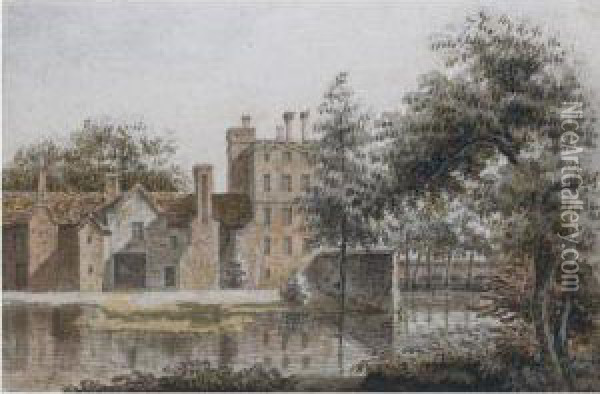 The Archbishop's Palace, Croydon Oil Painting - Jonathan Skelton