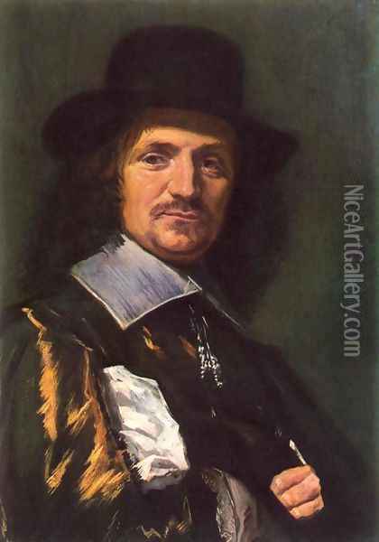 The Painter Jan Asselyn 1650s Oil Painting - Frans Hals