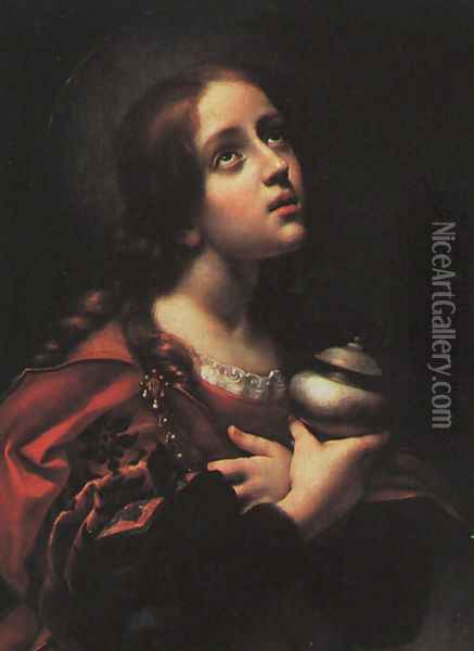 Magdalene 1660-70 Oil Painting - Carlo Dolci