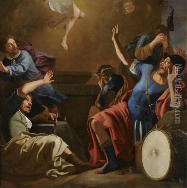 The Resurrection Oil Painting - Jan Janssens