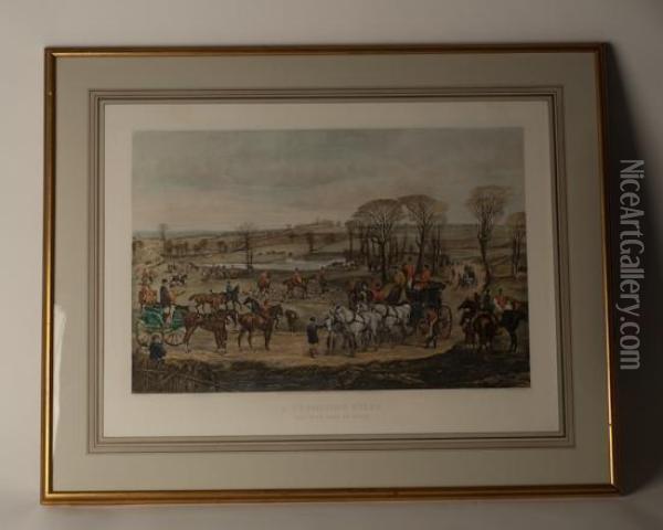 A Promising Field Oil Painting - George Hunt