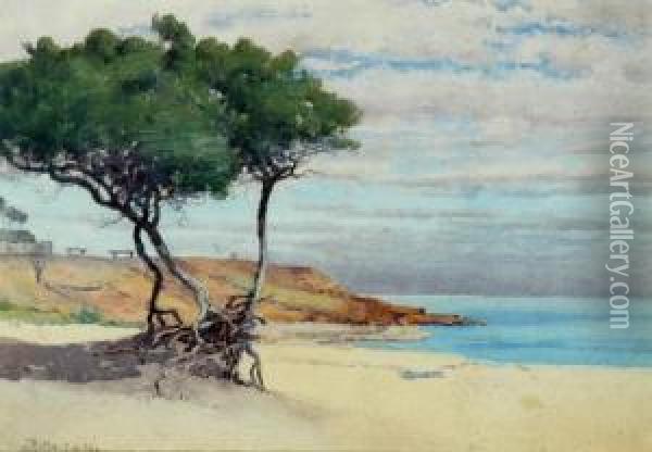Brighton Beach Oil Painting - John Robert Mather