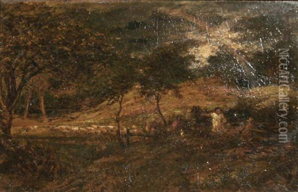 Landscape Oil Painting - John Linnell