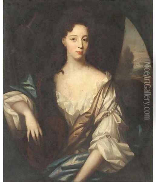 Portrait of a lady 2 Oil Painting - William Wissing or Wissmig