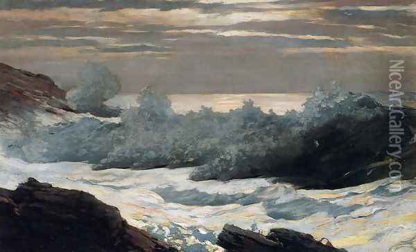 Early Morning, After a Storm at Sea Oil Painting - Winslow Homer