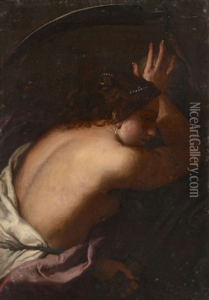 Allegorie De La Vie Et De La Mort Oil Painting - Pietro (Libertino) Liberi