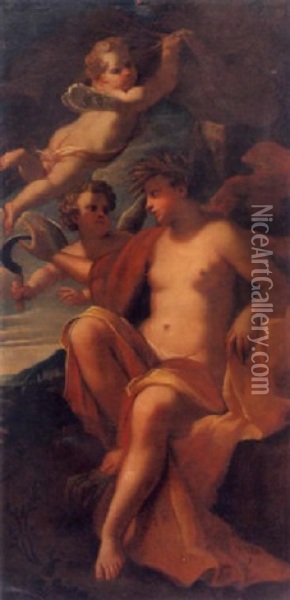 Allegoria Dell'estate Oil Painting - Antonio Bellucci
