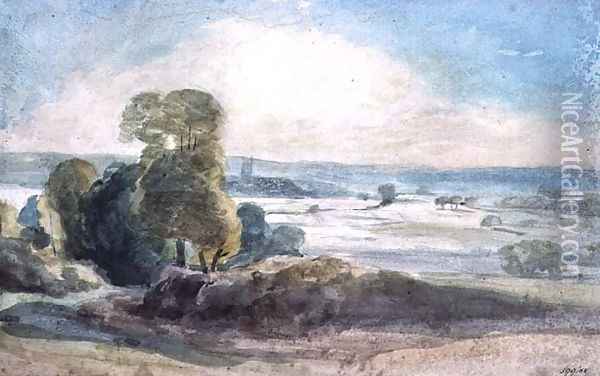 Dedham Vale, 1805 Oil Painting - John Constable