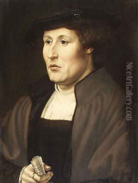 Portrait of a Man 1520 Oil Painting - Jan Mabuse