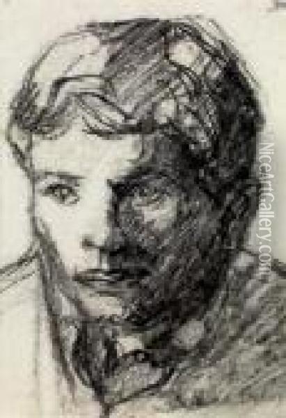 Portrait De Jeune Homme Oil Painting - Pierre De Belay