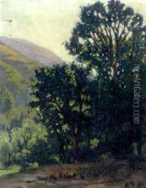 California Landscape Oil Painting - Charles Pickering Townsley