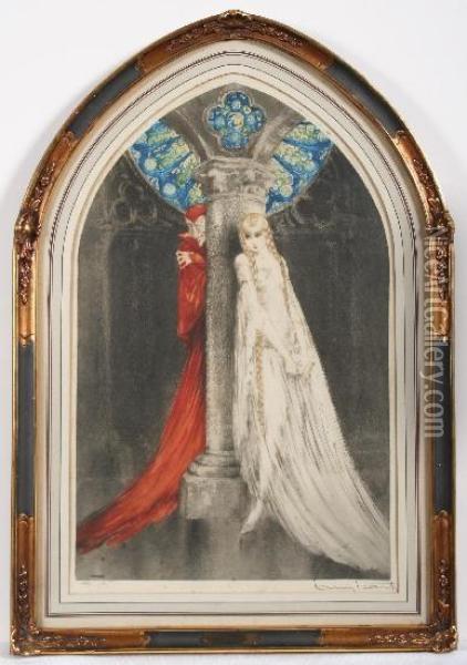 Faust Oil Painting - Louis Icart