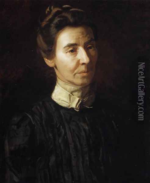 Portrait of Mary Adeline Williams Oil Painting - Thomas Cowperthwait Eakins