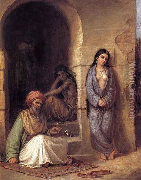 The Slave 1872 Oil Painting - John William Waterhouse