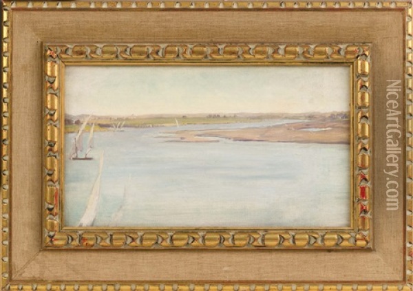 The Nile In Mid-morning Oil Painting - Anna Richards Brewster