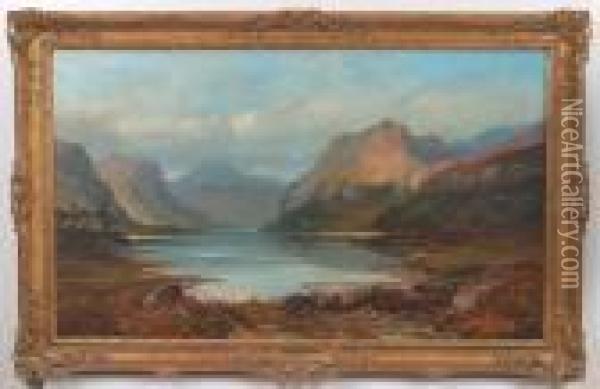 Landscape Oil Painting - Clarence Roe