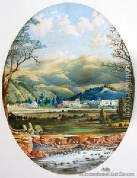 Mosgiel Woollen Mill Oil Painting - George O'Brien