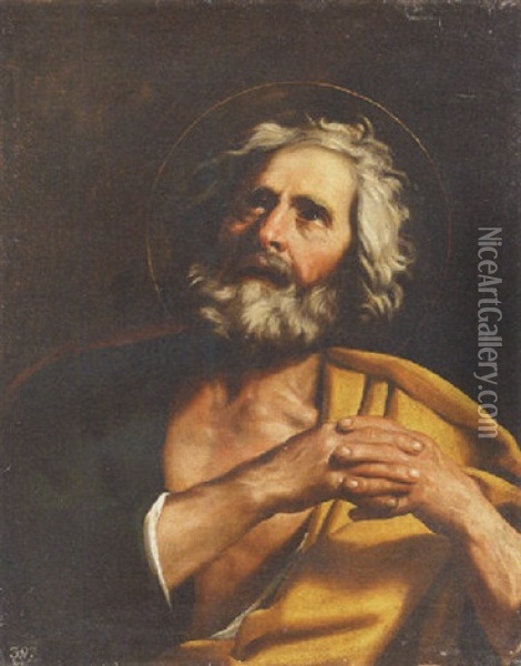 Saint Peter Oil Painting -  Guercino