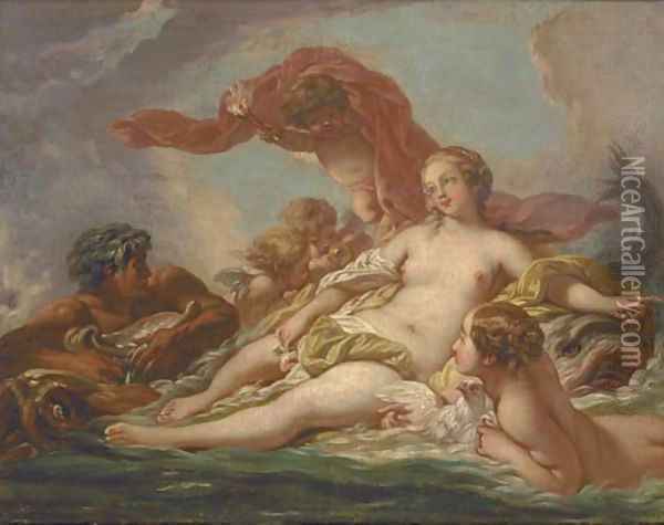 The Birth of Venus Oil Painting - Francois Boucher