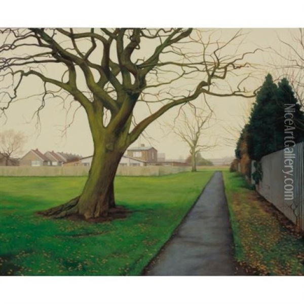 Four Years Tea Time Oil Painting - George Shaw