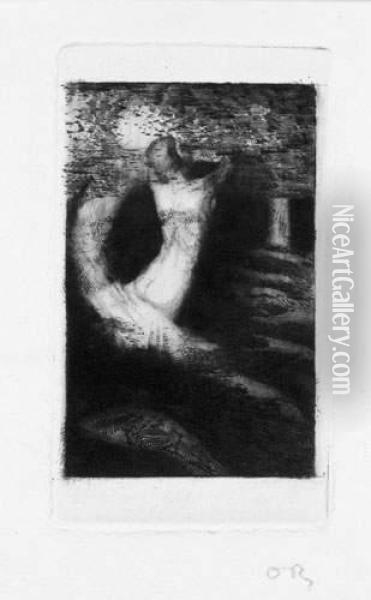 Passage D'une Me Oil Painting - Odilon Redon