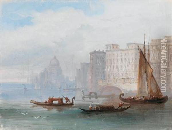 In Venedig Oil Painting - Ernest Ciceri