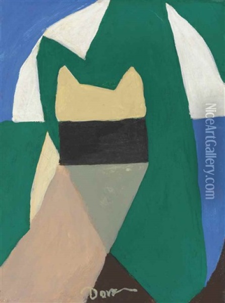 Untitled (abstraction) Oil Painting - Arthur Dove