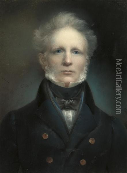 Self-portrait Oil Painting - John Ii Bacon