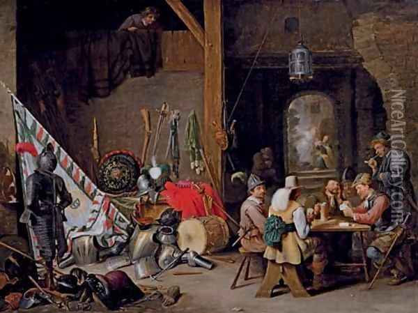 The Liberation of Saint Peter Oil Painting - Matheus van Helmont