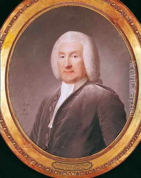 Antoine de Sartine, Count of Alby, 1787 Oil Painting - Joseph Boze