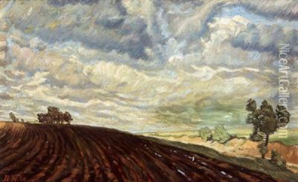 Landschaft Oil Painting - Brynolf Wennerberg