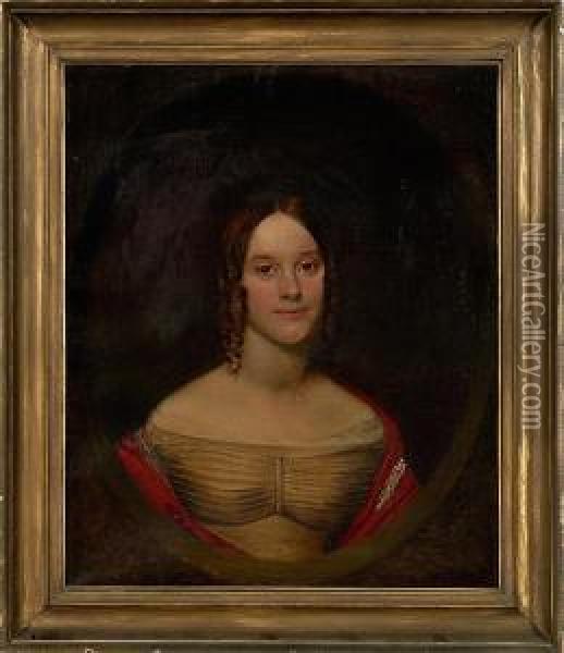 Portrait Of Woman Oil Painting - Rembrandt Peale