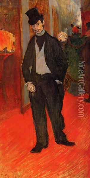 Dr Gabriel Tapie Oil Painting - Henri De Toulouse-Lautrec