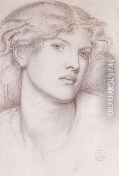Fanny Cornforth I Oil Painting - Dante Gabriel Rossetti